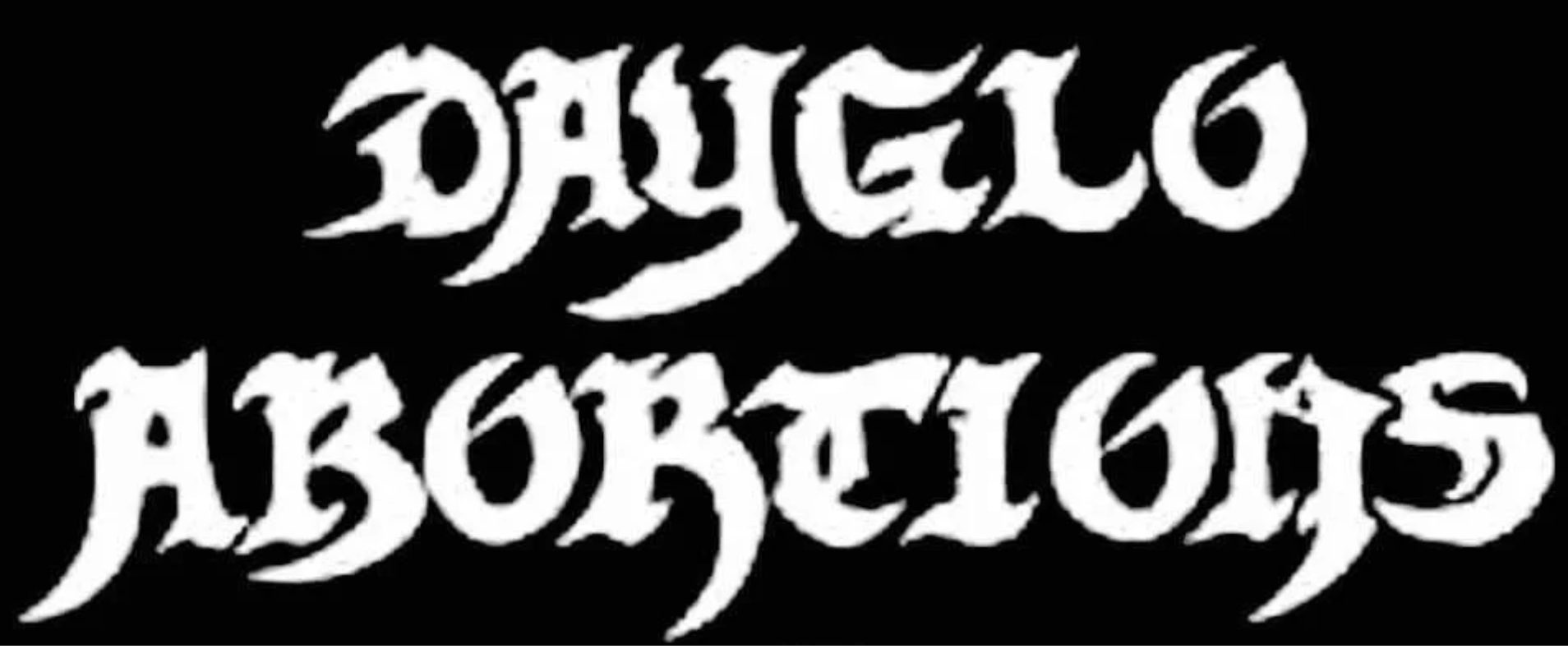 DAYGLO ABORTIONS - Name - Patch